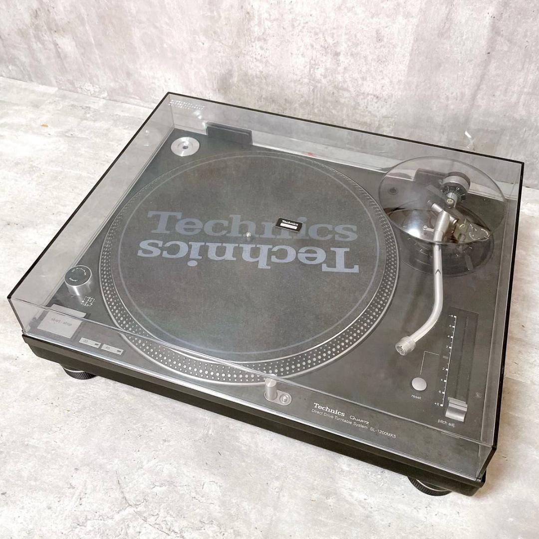 テクニクス SL-1200MK5 ターンテーブル 2台 元箱 取説 新品針付き