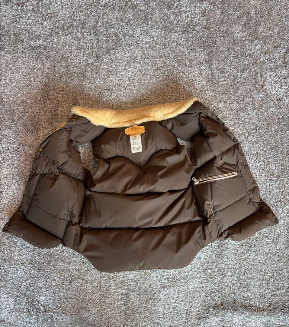 ロッキーマウンテン フェザー ダウンベスト38 ベージュ