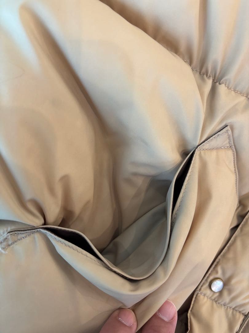 ロッキーマウンテン フェザー ダウンベスト38 ベージュ