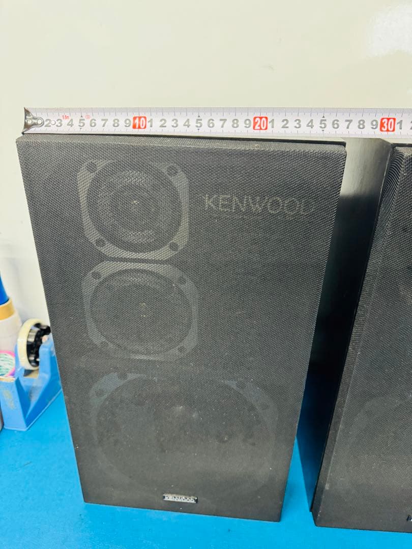 全国配送無料！昭和レトロ！★KENWOOD★LS-550 ペア　スピーカー動作品