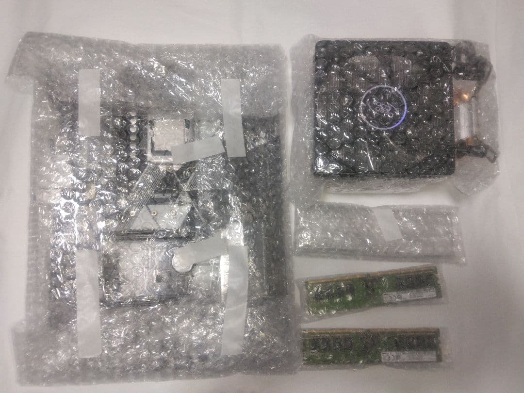 マザボ B365-PLUS,CPU i5 9400F,メモリddr4 8gb 2