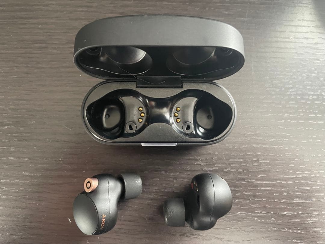 【備品完備】SONY WF-1000XM4 ブラック ノイキャン ハイレゾ対応