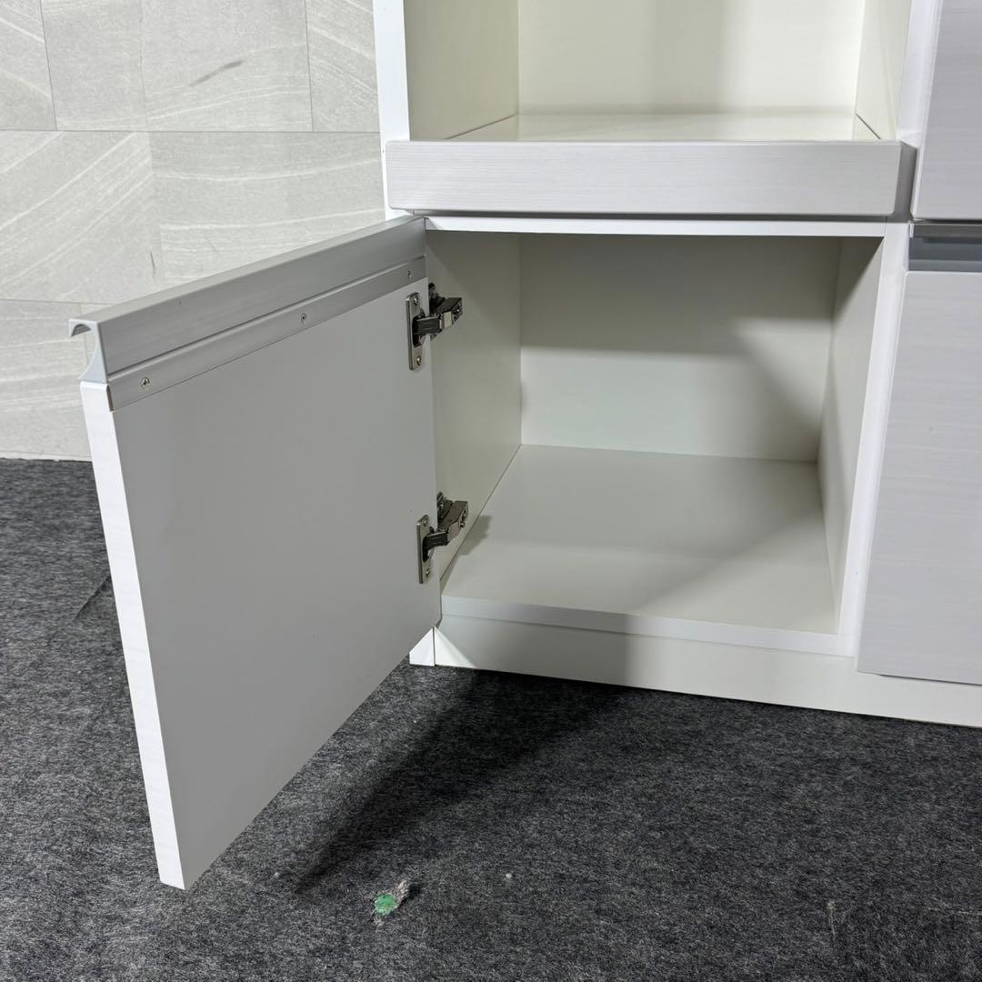 松田家具 キッチンボード コンパス 幅100cm 食器棚 作業台 d5004