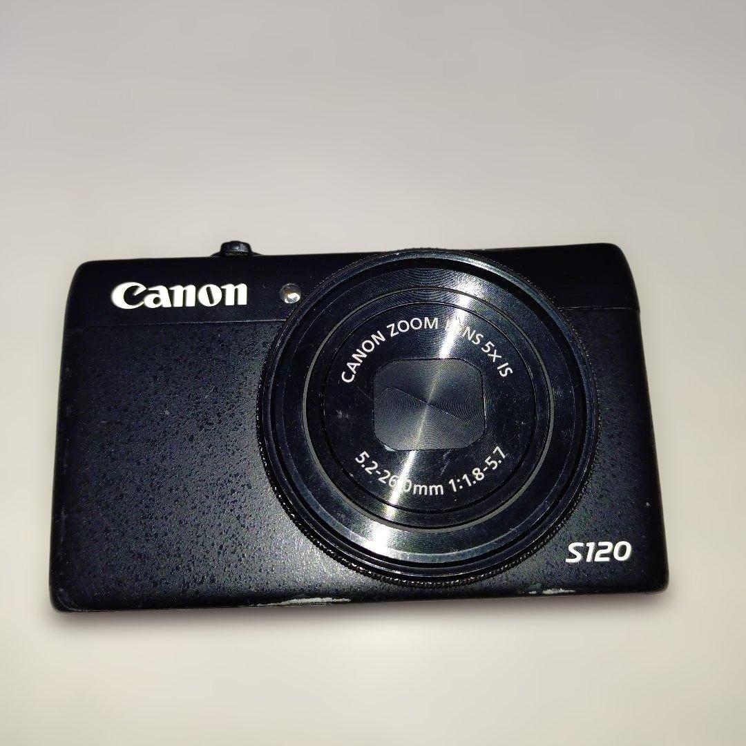 Canon S120 デジタルカメラ ブラック　ジャンク品