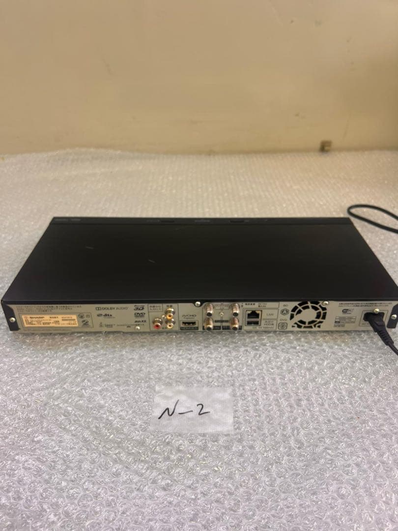 SHARP ブルーレイレコーダー 2B-C10CW1 通電確認のみ