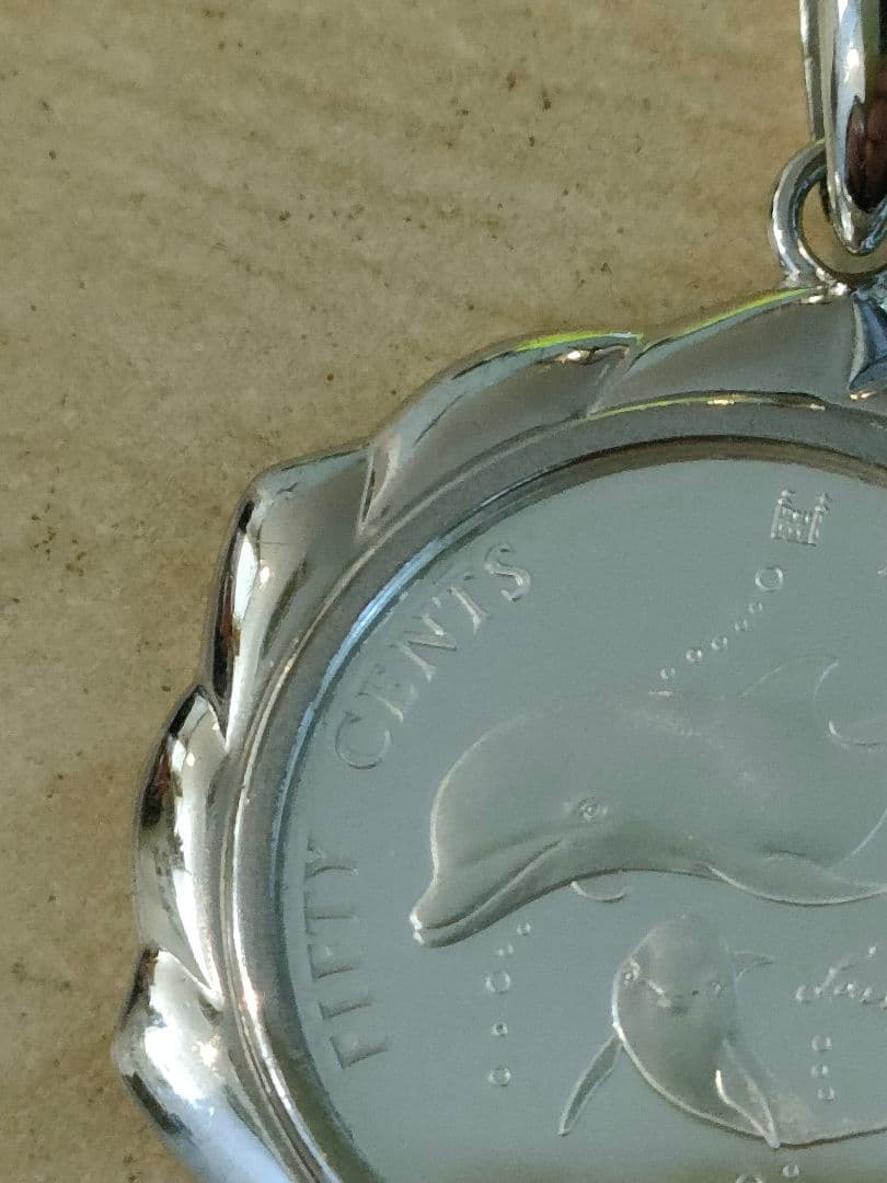 【ペンダントトップ 】［純銀］silver999 クック諸島