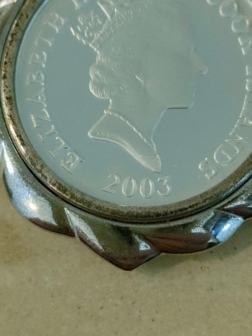 【ペンダントトップ 】［純銀］silver999 クック諸島