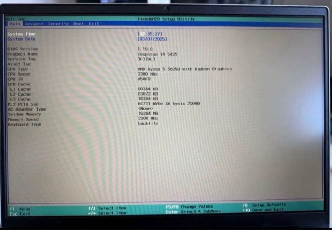 ノートPCDell Inspiron 14 5425 美品 ❌値下げ不可❌