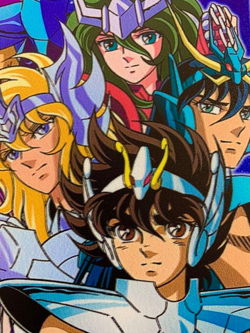 ◆聖闘士星矢 ◆金属製ポスター◆4枚セット◆30X20cm◆