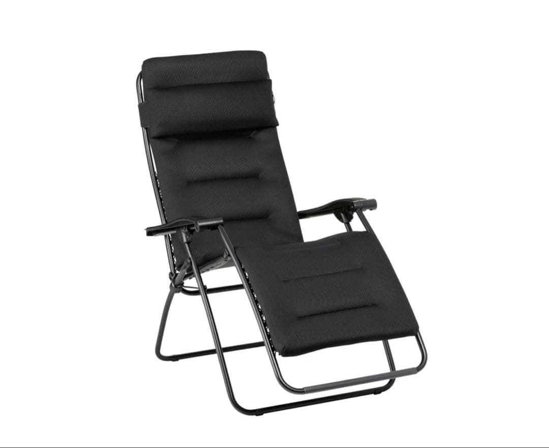 Lafuma リクライニングチェア ブラック 2つセット ラフマ