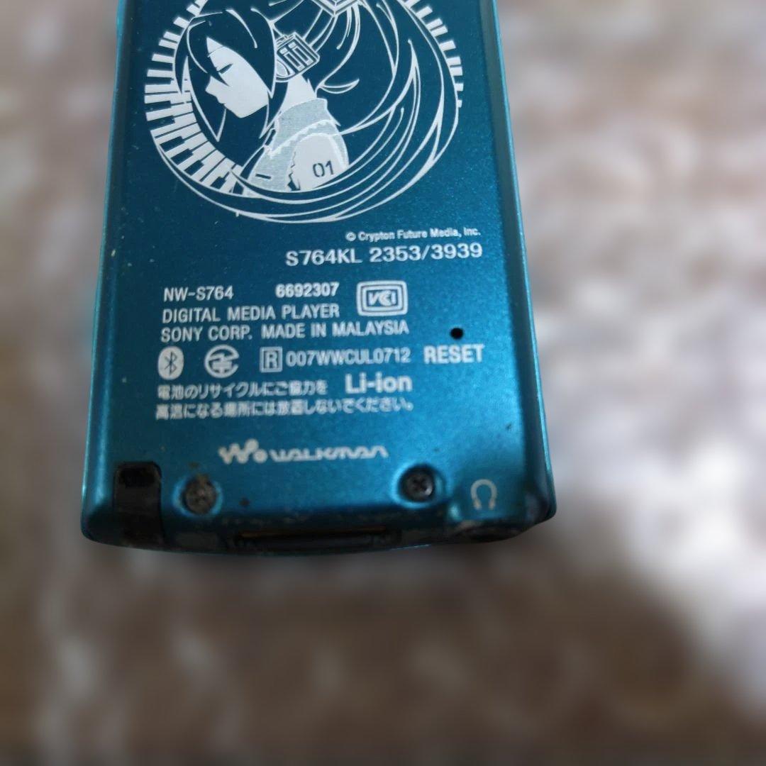 ソニーウォークマン　NW−S764初音ミクモデル　管理ナンバー806