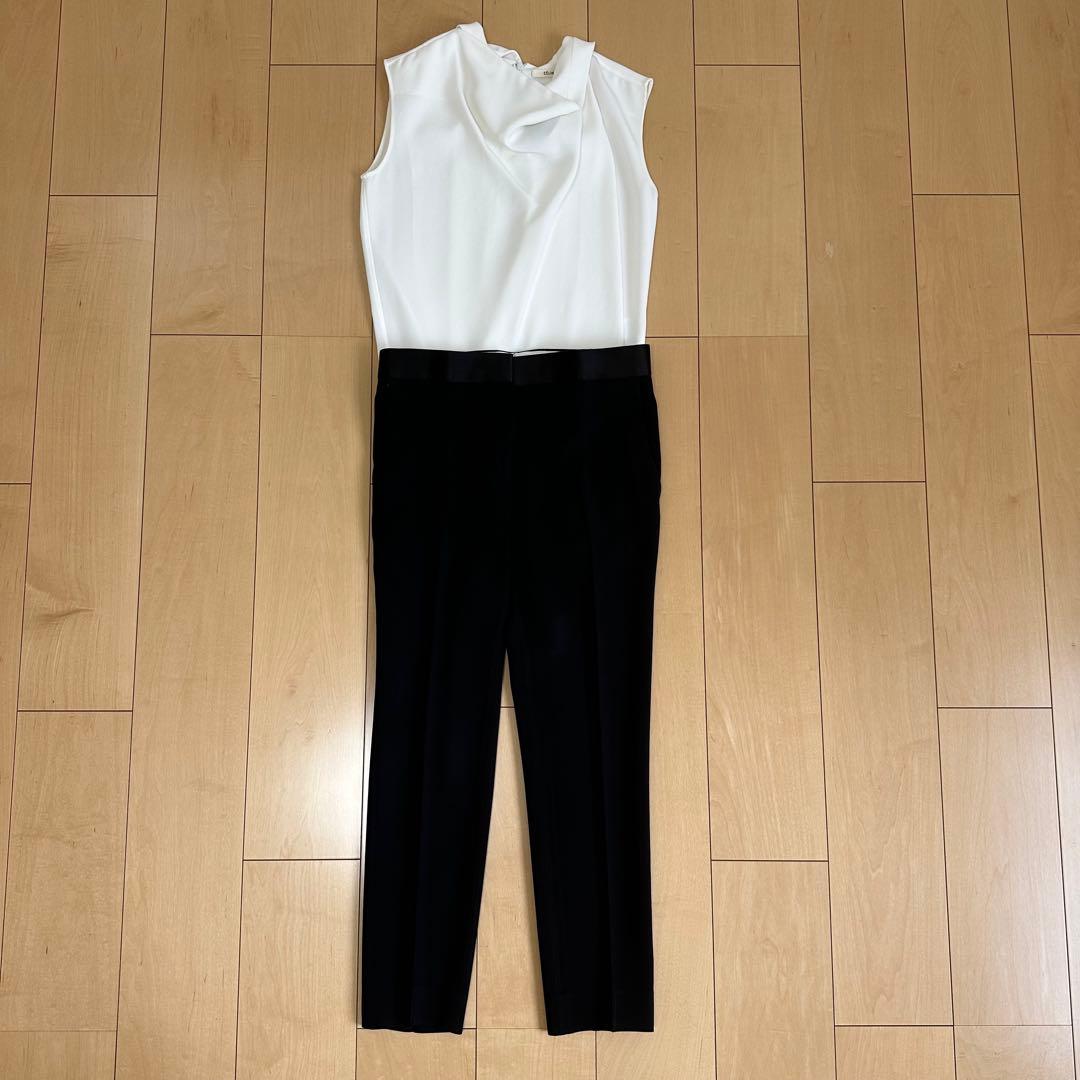 CELINE黒テーパードパンツ　フィービファイロ