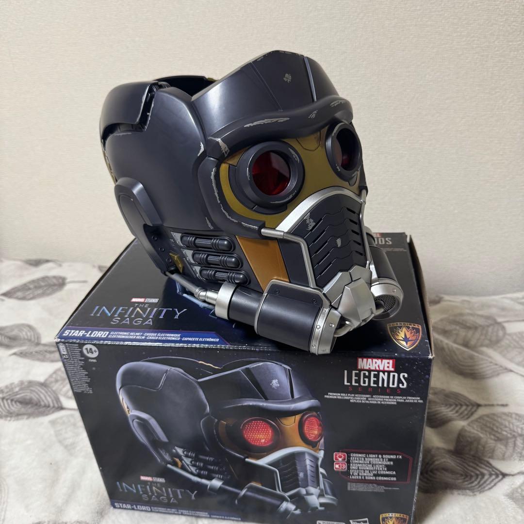 最終値下 MARVEL LEGENDS スターロード　ヘルメット　ハズブロ