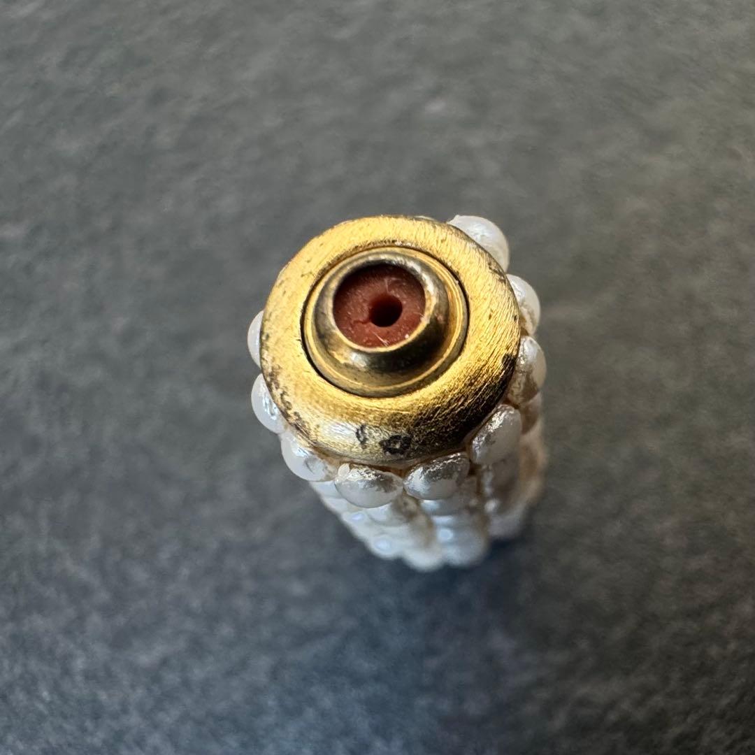 CHANEL シャネル 02P ハート パール ゴールド ピンブローチ