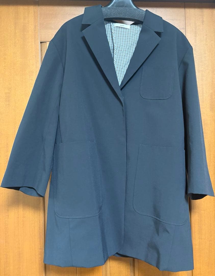 rrrrin ヨリ　オーバーライト テーラードジャケット ネイビー