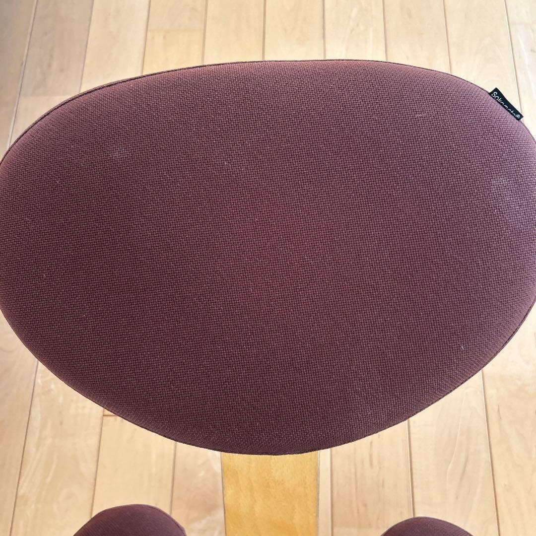 美品！姿勢矯正 バランスラボ バランスチェア バランスイージー ブラウン　取説付