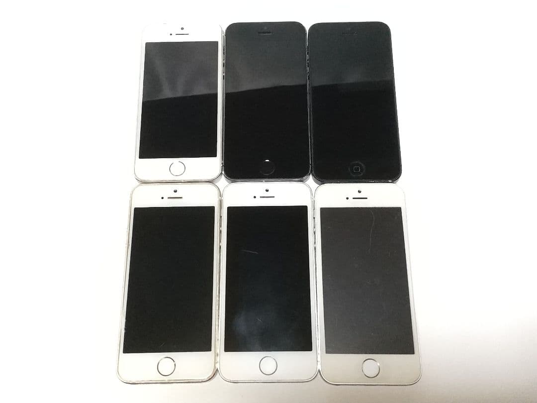 iPhone 5s ホワイト・ブラック ジャンクセット