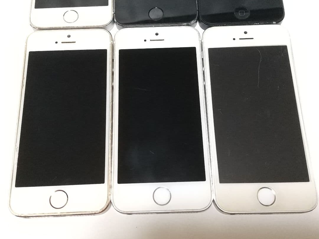 iPhone 5s ホワイト・ブラック ジャンクセット