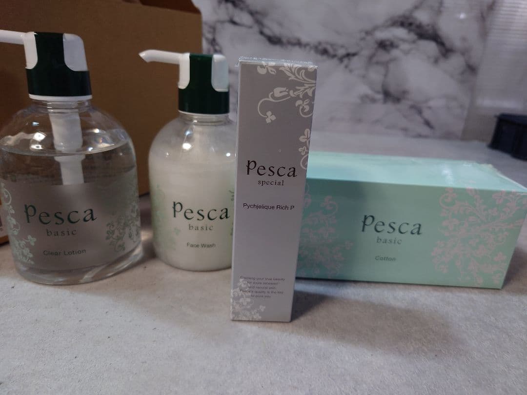 ペスカ クリアローション フェイスウォッシュ ピクジェリークリッチPコスメセット