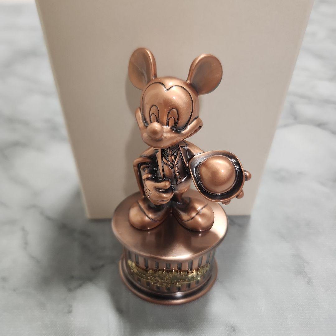 希少　東京ディズニーランドホテル　スイート限定　ミッキー ブロンズ像 小物入れ