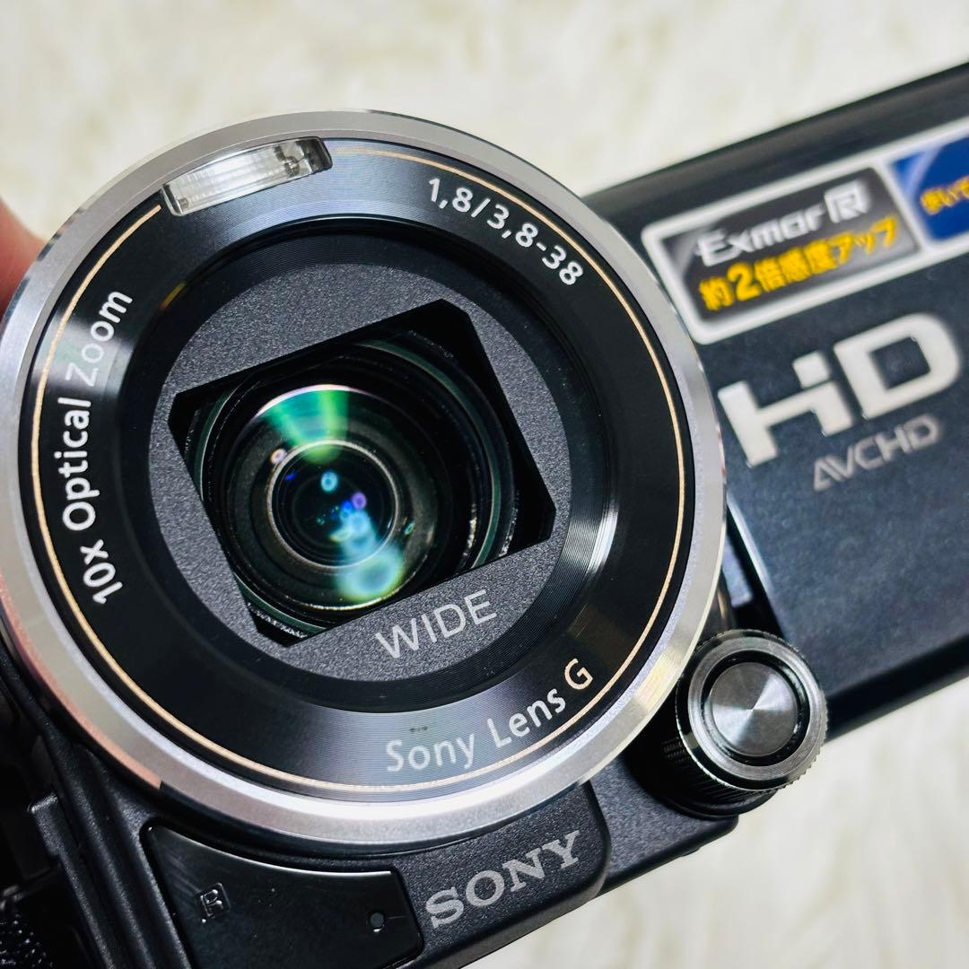 【美品】SONY HDビデオカメラ HDR-XR550V バッテリー2個付き