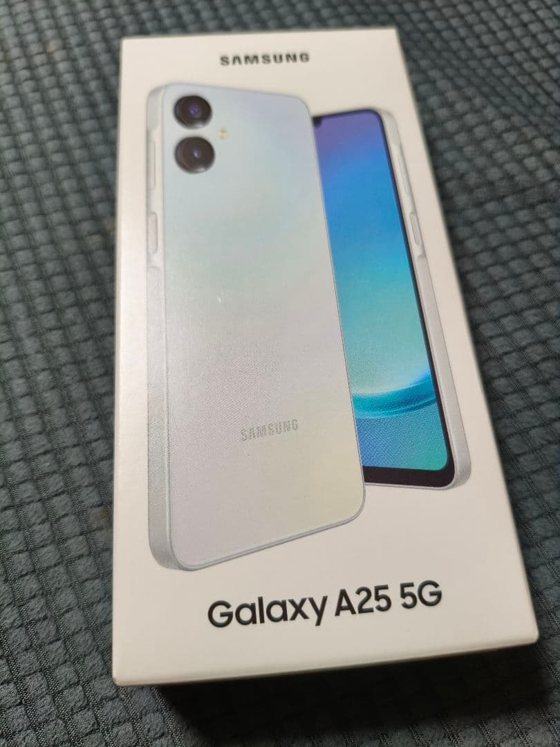 ☆新品☆Samsung Galaxy A25 5G　ライトブルー　通電のみ確認