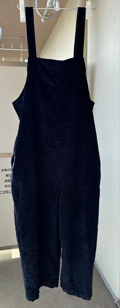 【journal standard Luxe】コーデュロイサロペット　黒