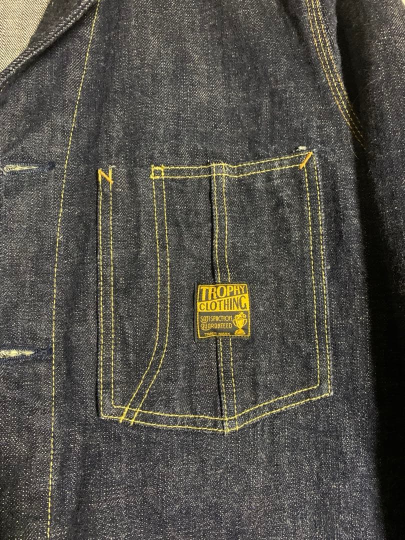 よ*お様 トロフィークロージング カバーオール デニム セットアップ　2604,