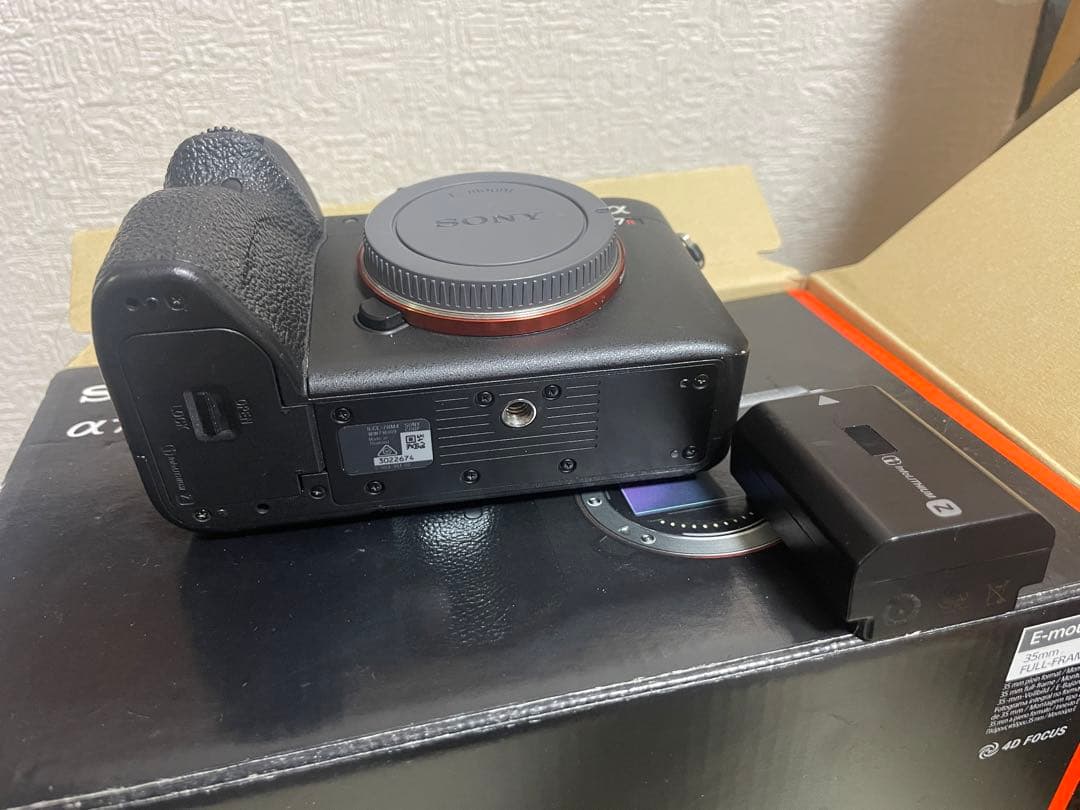 sony a7rm4 シャッター数が3万ぐらいです