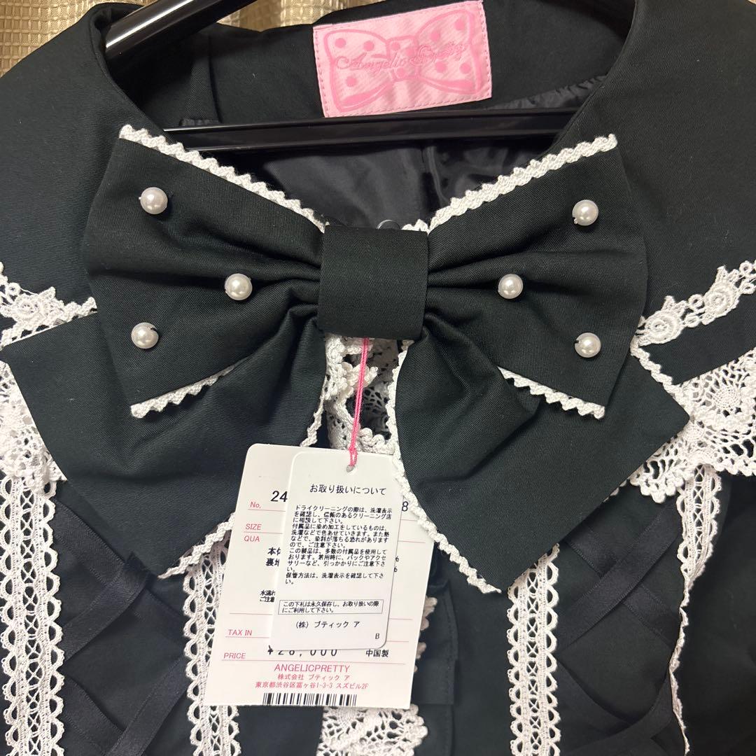 新品 angelic pretty Dollyレースアップボレロ 黒