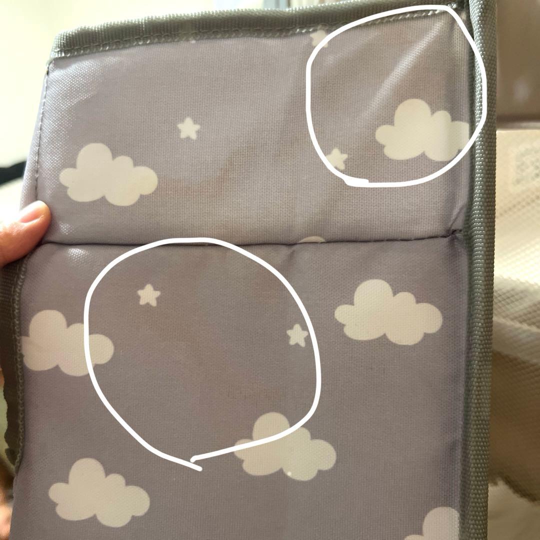 美品　アップリカ　ココネルエアープラス　ベッド横収納付き