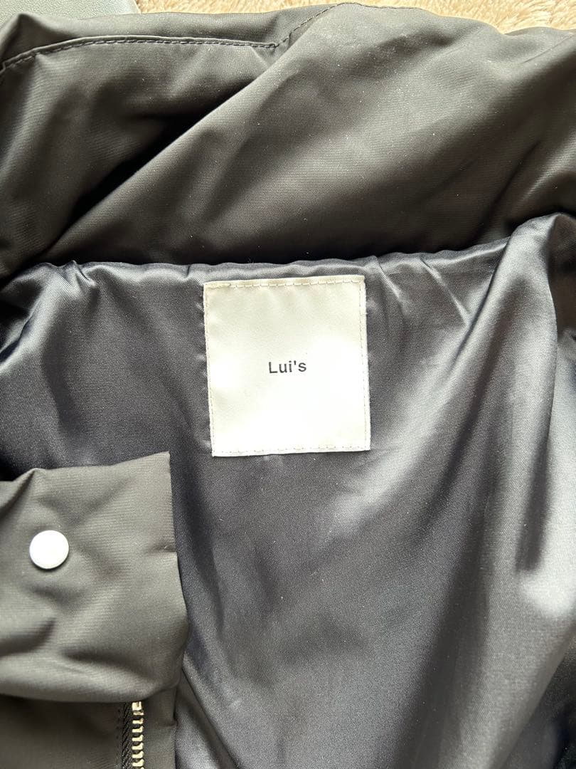 Lui'sルイス　ビッグシルエット ボリュームダウン ジャケット