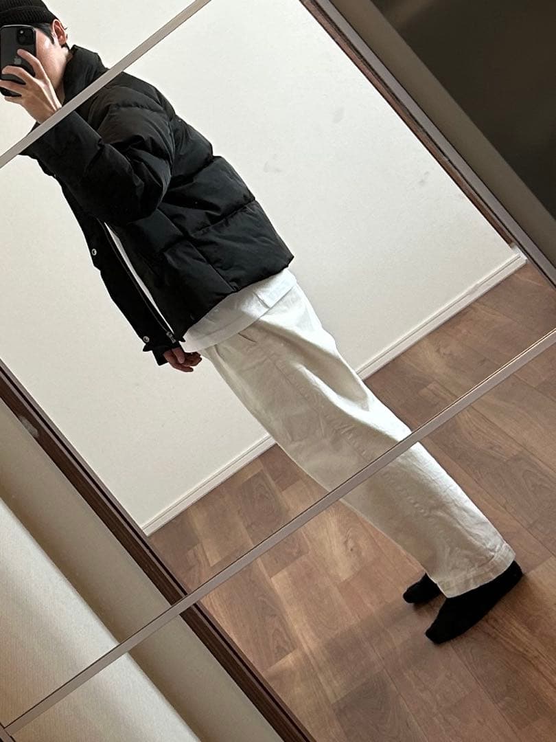 Lui'sルイス　ビッグシルエット ボリュームダウン ジャケット