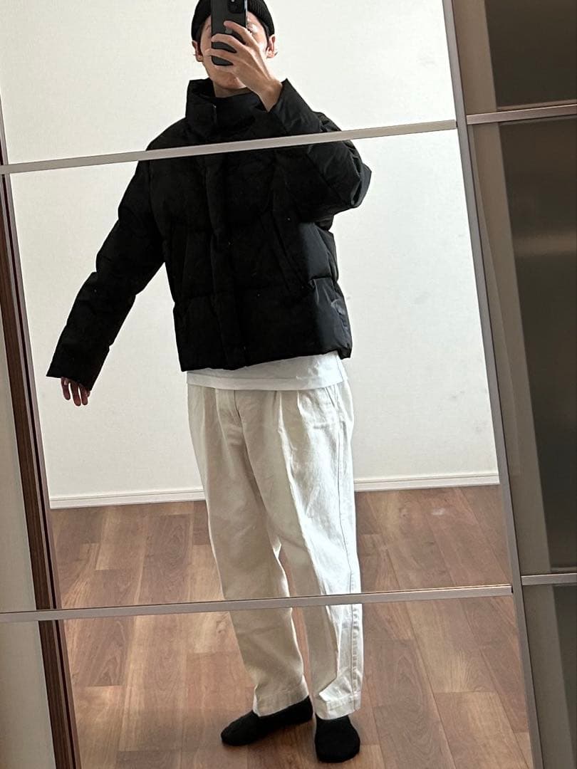 Lui'sルイス　ビッグシルエット ボリュームダウン ジャケット