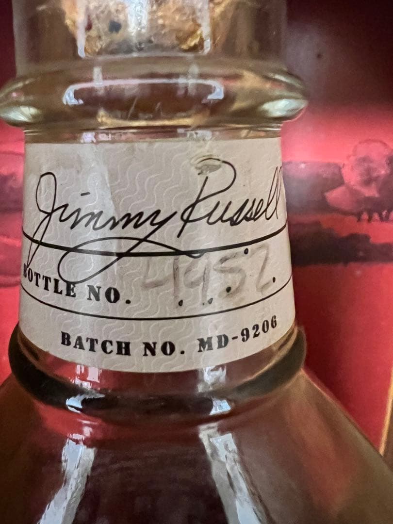 【空瓶】wild turkey：master distiller/ spirit