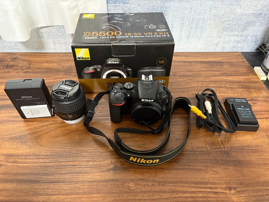 Nikon D5500 付属品完備セット