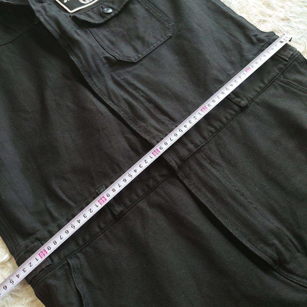 アヴィレックス ミリタリー オールインワン バックロゴ ワッペン刺繍 L