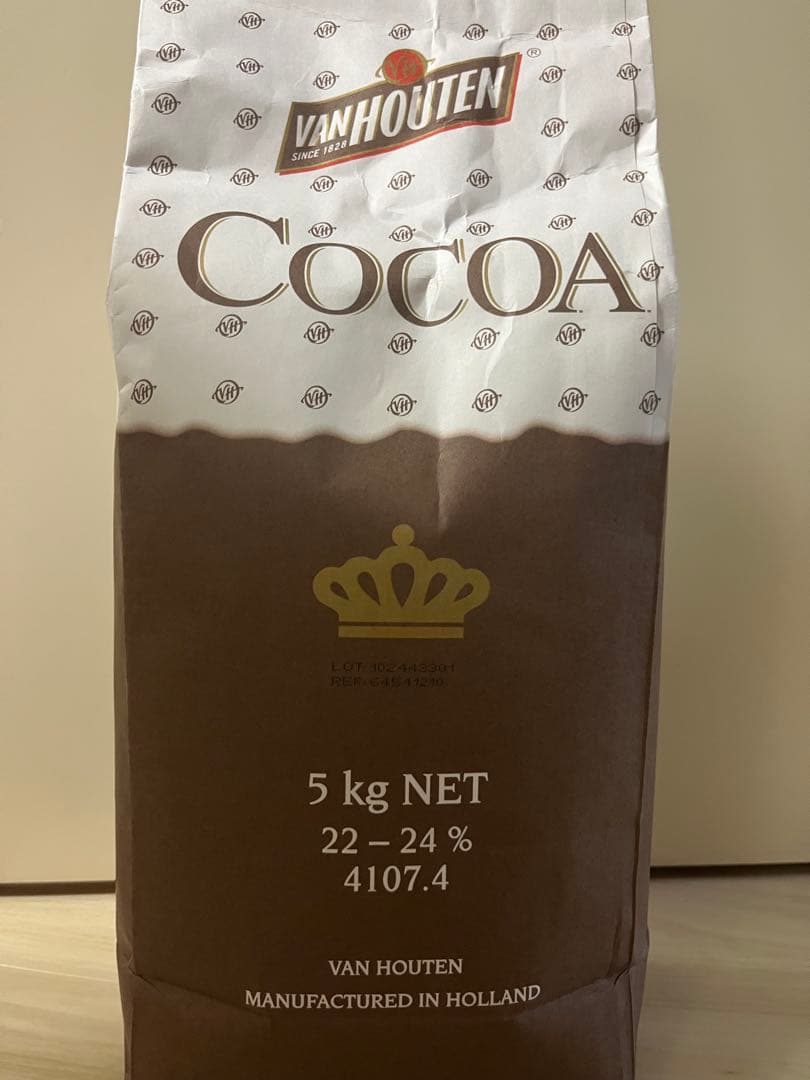 バンホーテン ココアパウダー　5kg　業務用