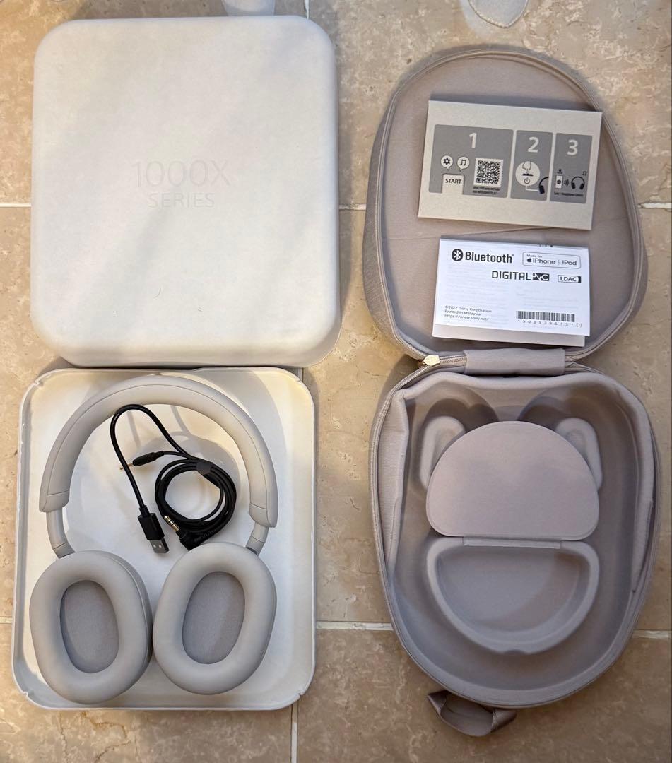 SONY WH-1000XM5 ヘッドホン　プラチナシルバー