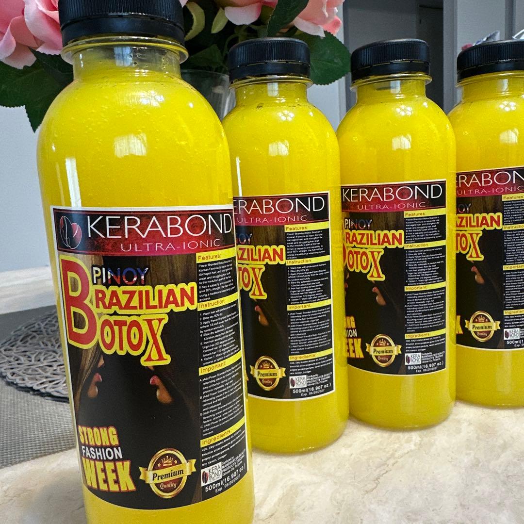 スタイリング剤 KERABOND Pinoy Brazilian BotoX500ml 4set