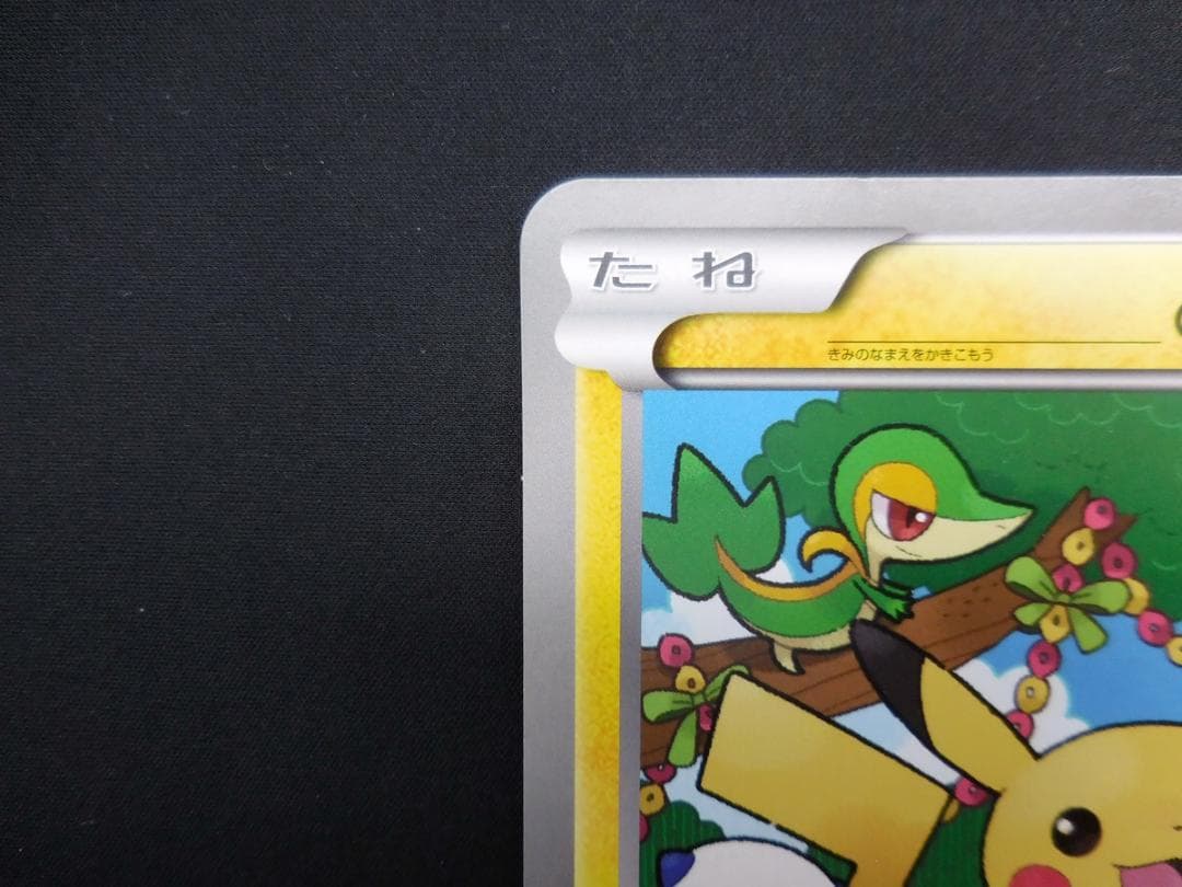 ピカチュウ ジャンボカード おたんじょうび BW-P プロモ 2010