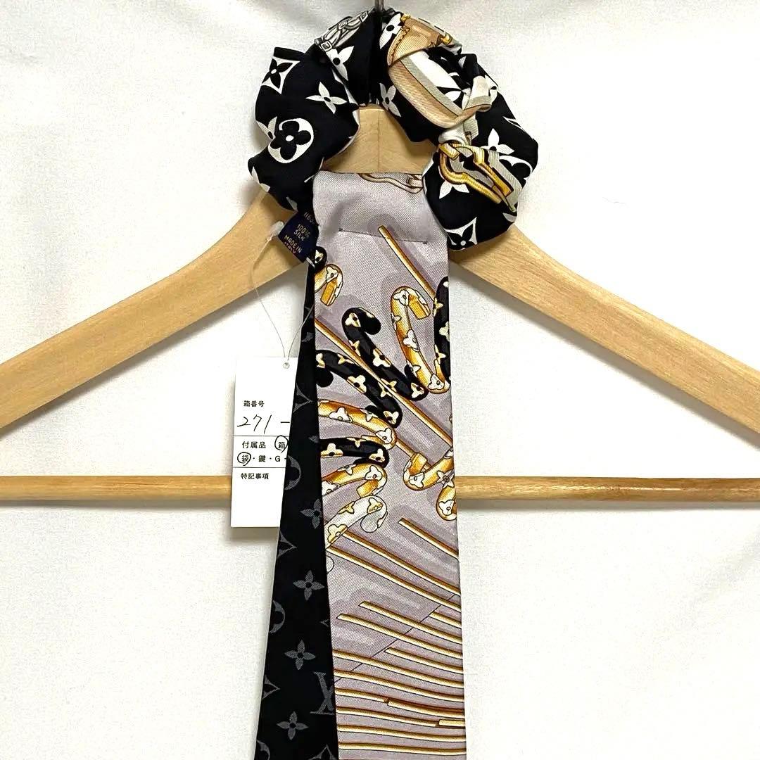 LOUIS VUITTON ルイ・ヴィトン モノグラム シルク シュシュ