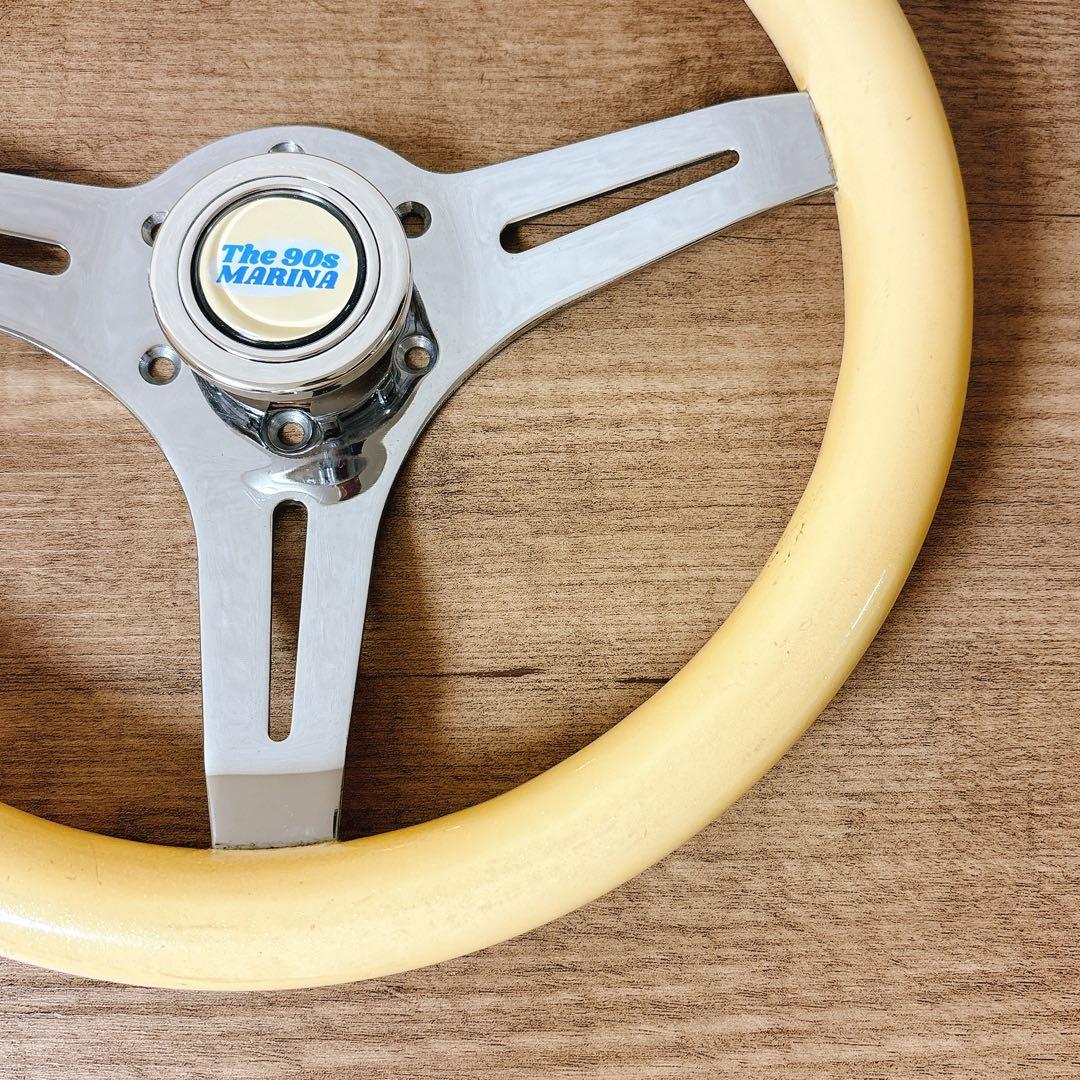 ウッドハンドル　ウッドステアリング　31Φ USDM 旧車　90年代　カスタム