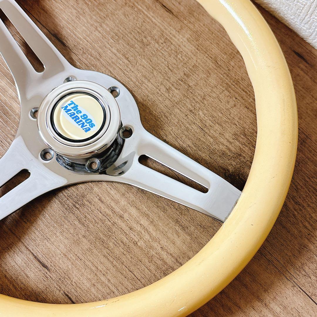 ウッドハンドル　ウッドステアリング　31Φ USDM 旧車　90年代　カスタム