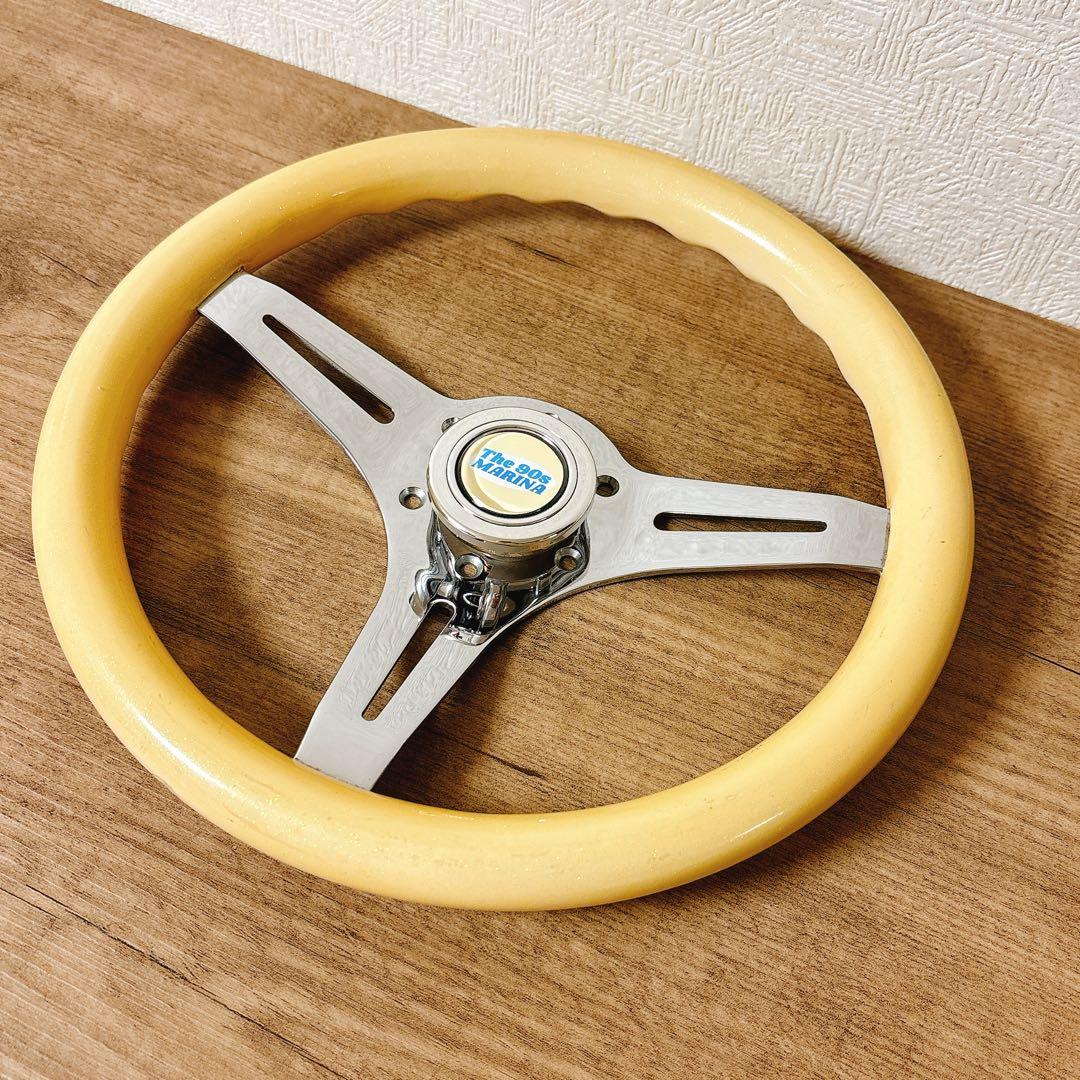 ウッドハンドル　ウッドステアリング　31Φ USDM 旧車　90年代　カスタム