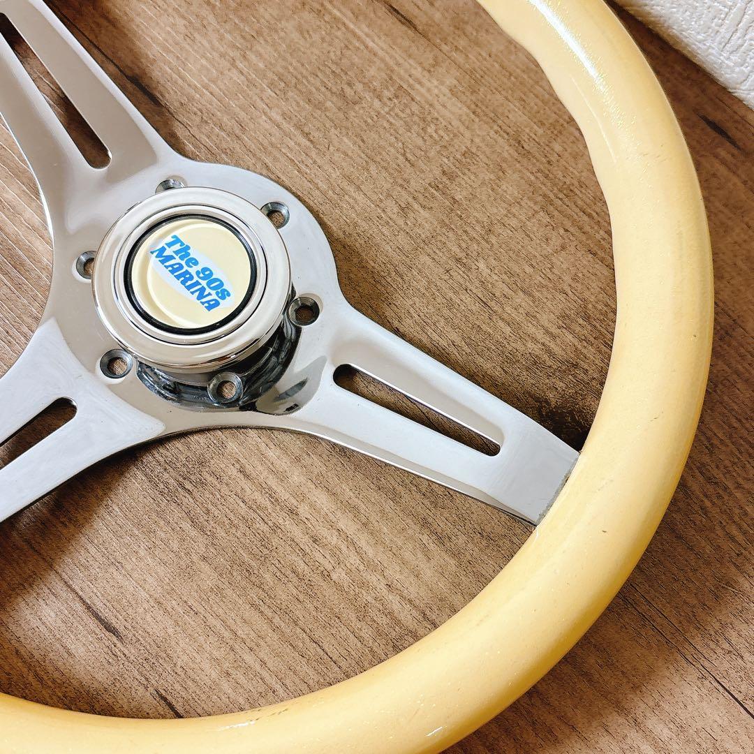 ウッドハンドル　ウッドステアリング　31Φ USDM 旧車　90年代　カスタム