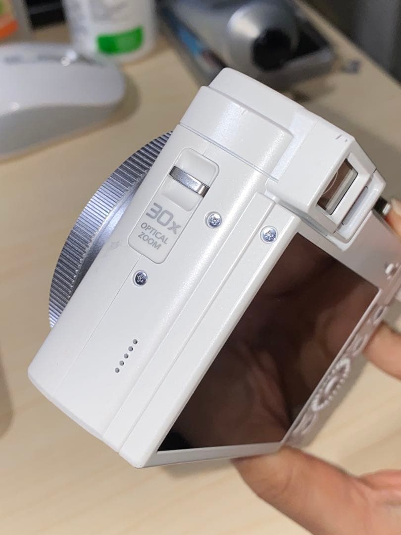 【美品】Panasonic パナソニック 白LUMIX DC-TZ95D