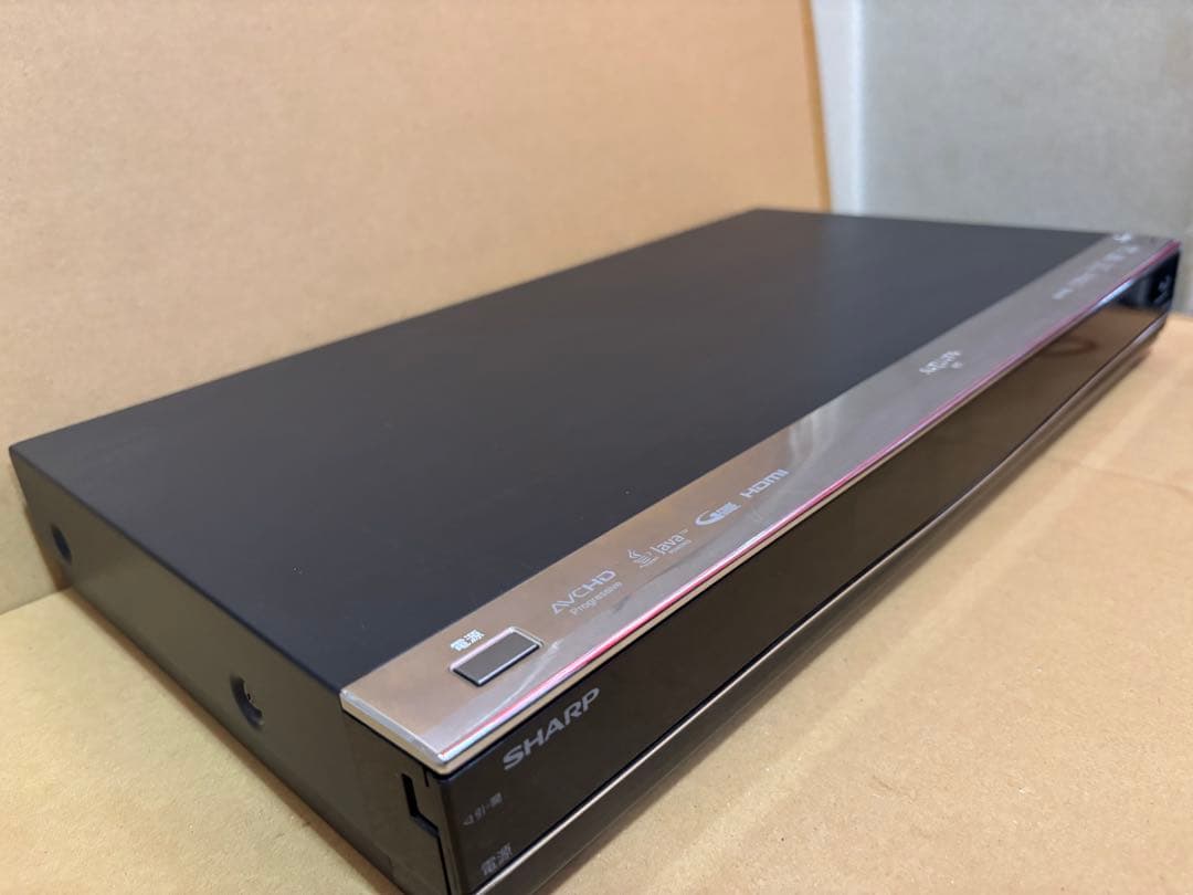 シャープ 2チューナー ブルーレイレコーダー AQUOS BD-W550
