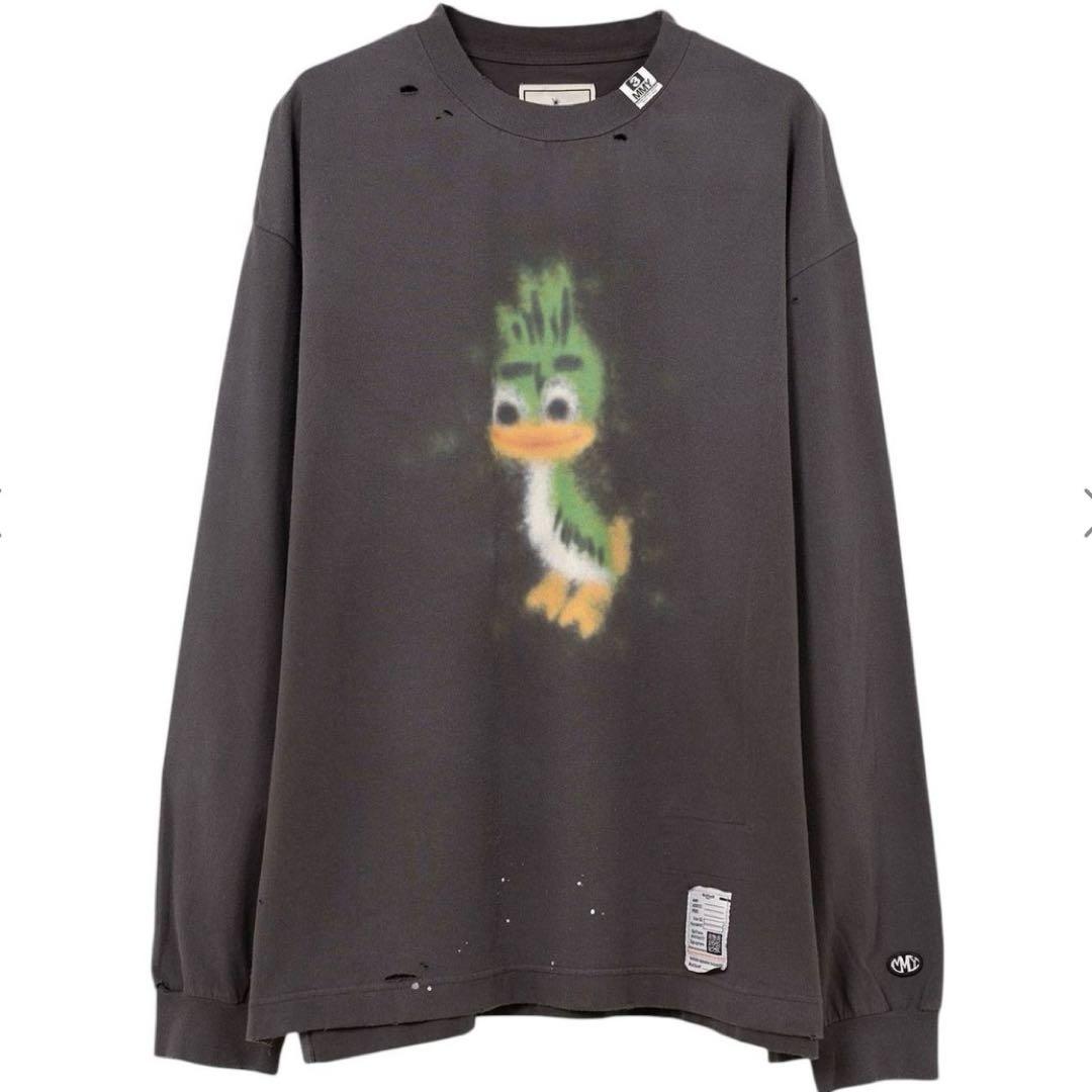 ミハラヤスヒロ　Distressed Tシャツ　ロンT スウェット　新品未使用