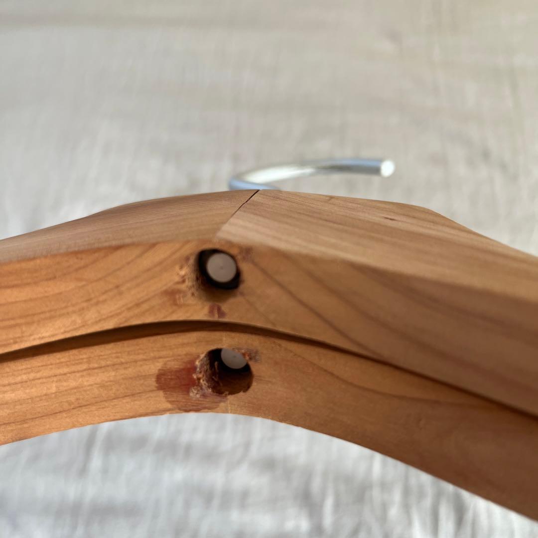 無印良品木製ハンガー10本セット